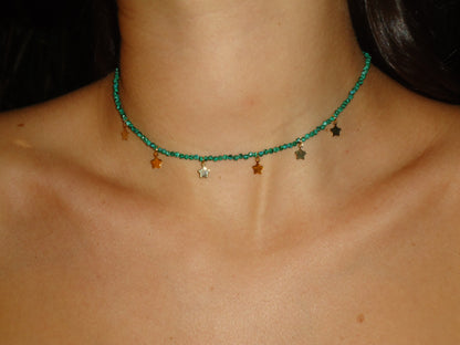Colar Choker Hexa