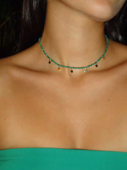 Colar Choker Hexa