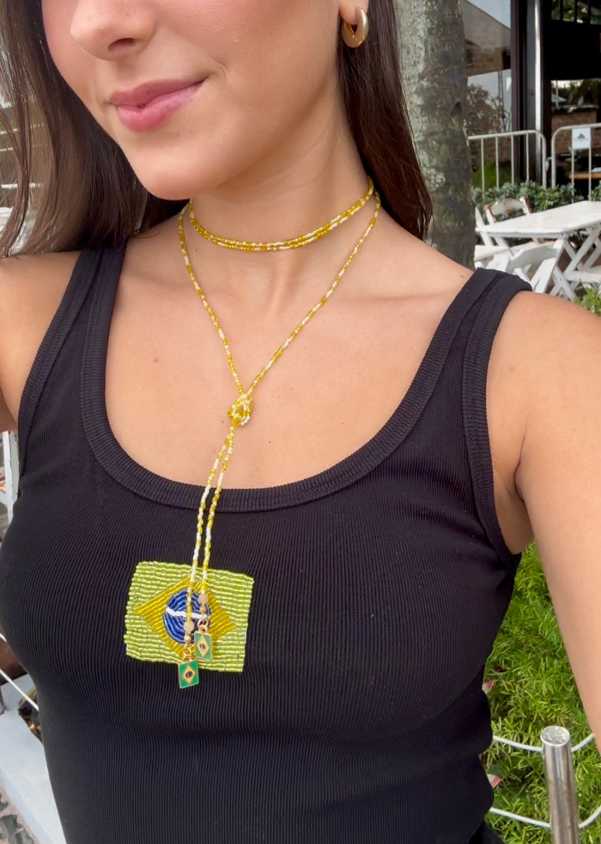 Colar Essência Amarelo - Copa