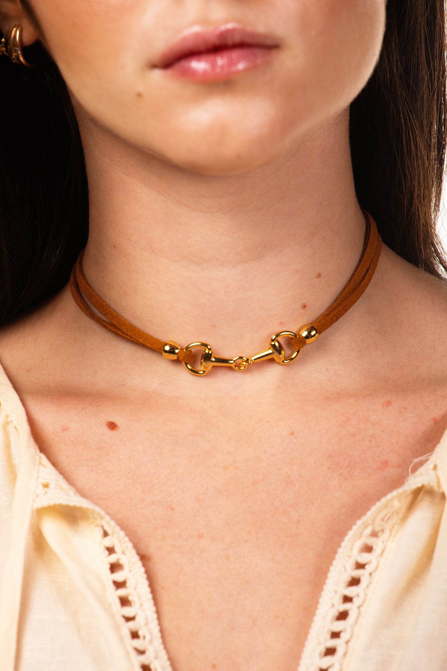 Colar Choker Courinho Western