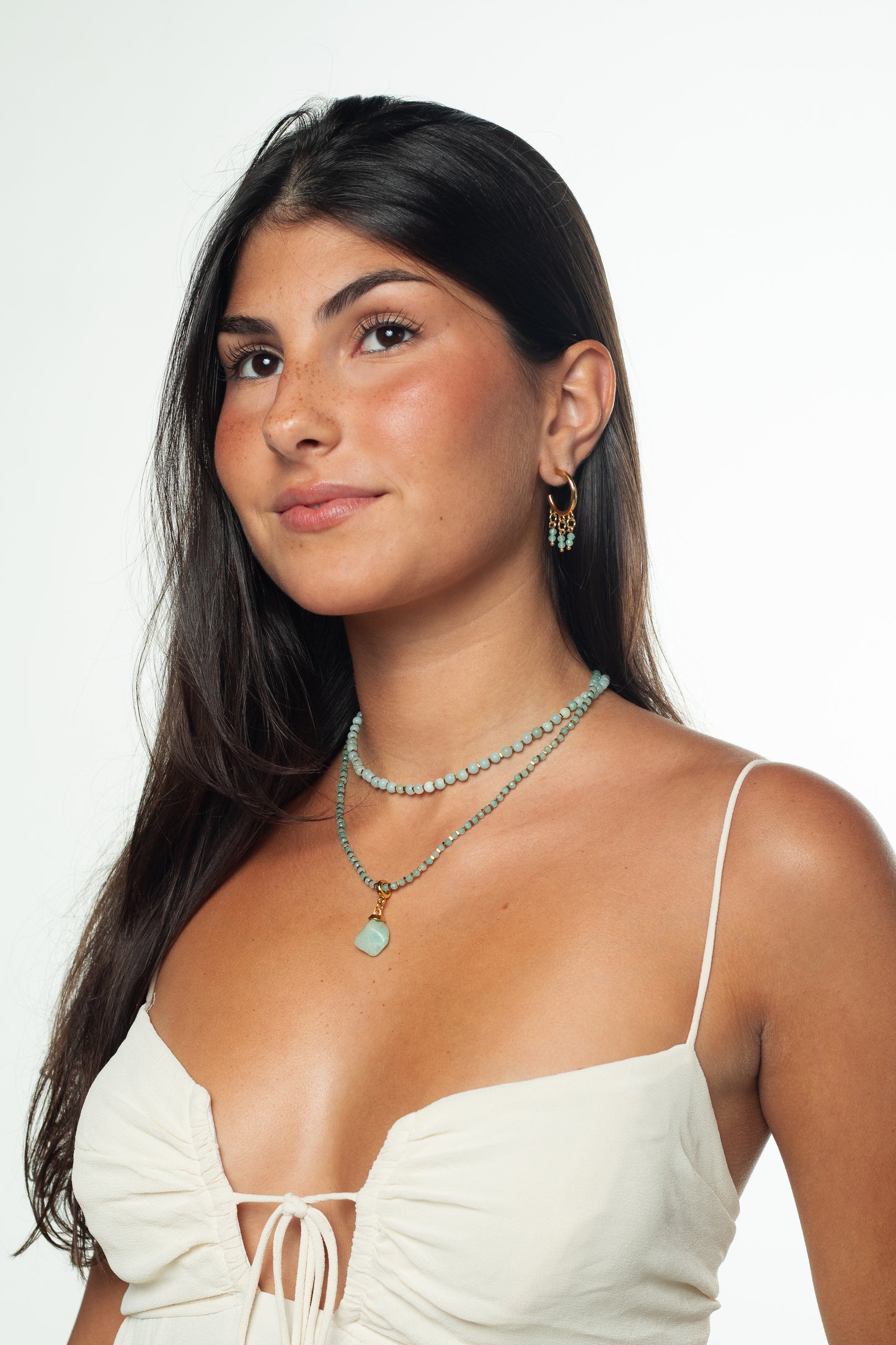 Choker Aura Água Marinha
