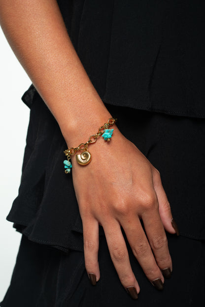 Pulseira Pingentes Oceano