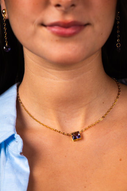 Colar Choker Cristal