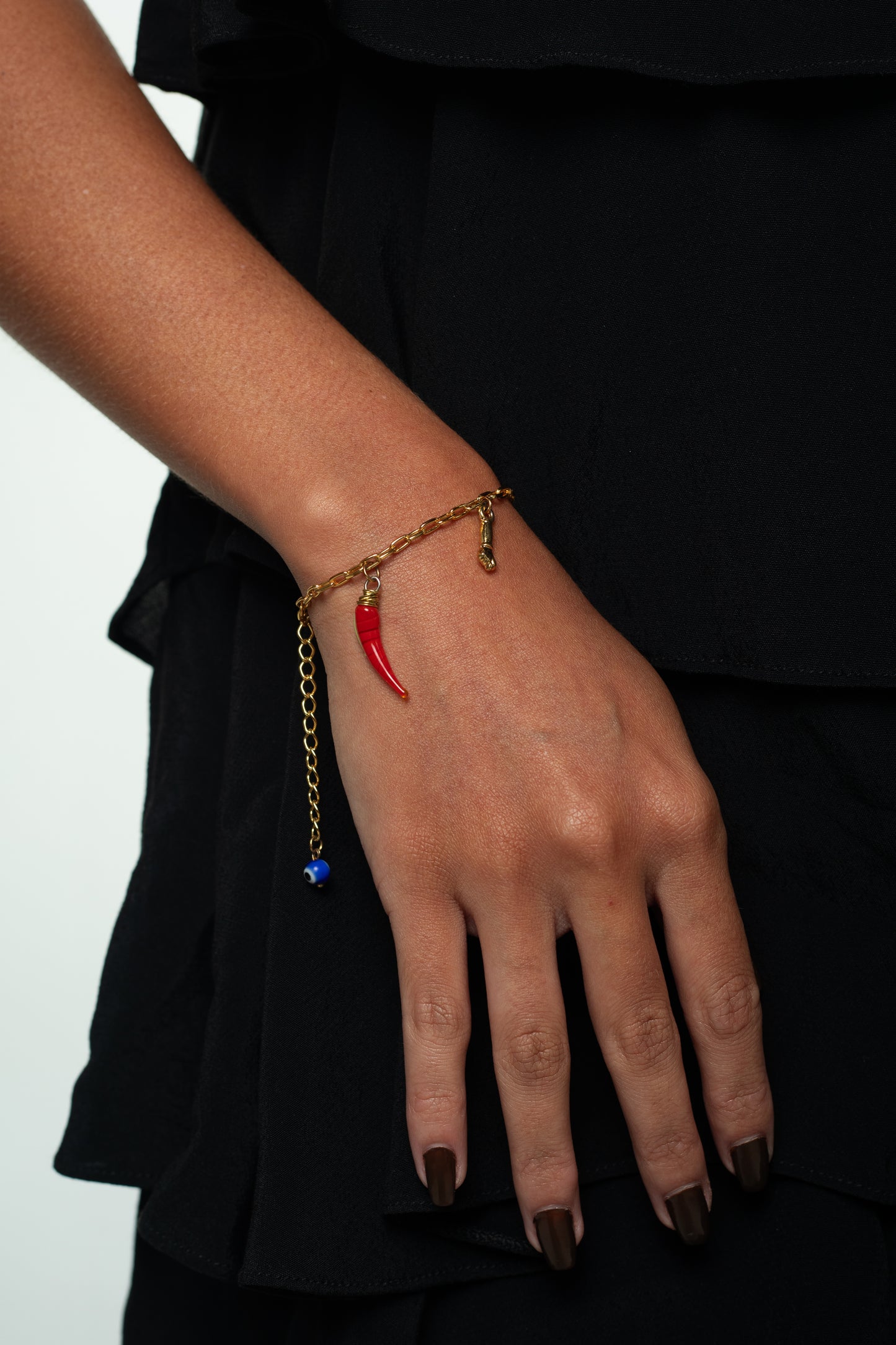Pulseira Patuá Dourada