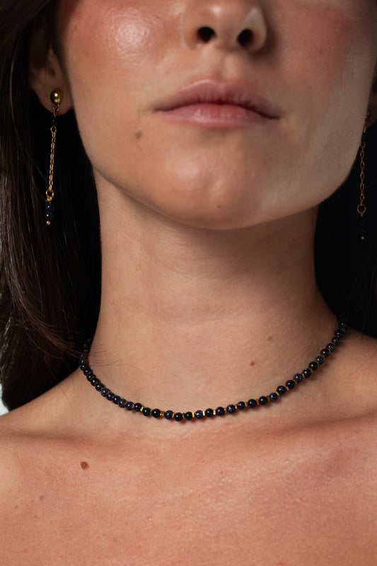 Choker Aura Estrela Azul