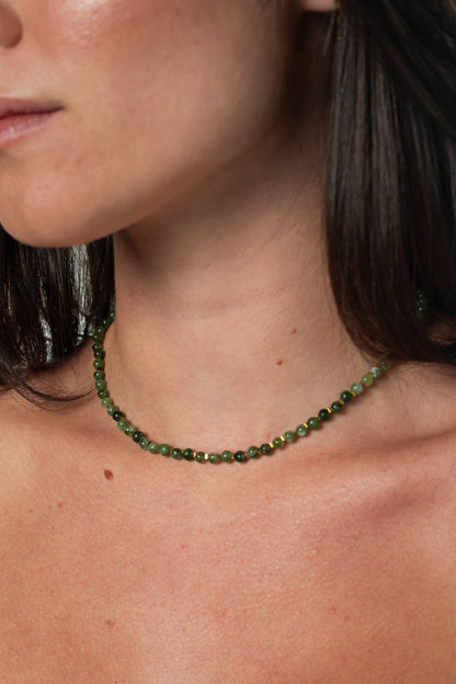 Choker Aura Jade Verde