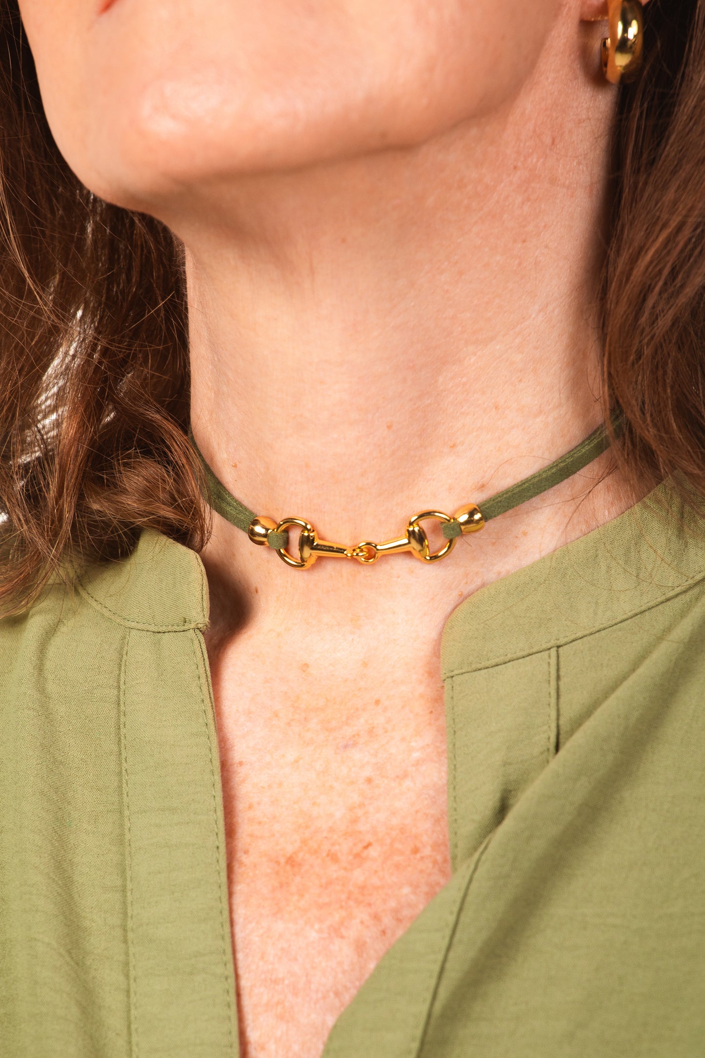 Colar Choker Courinho Western